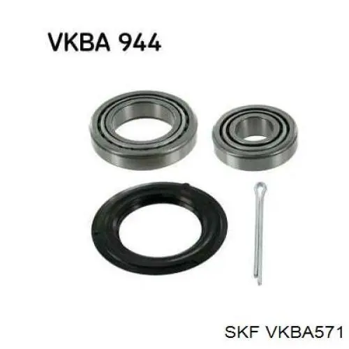 VKBA571 SKF cojinete de rueda trasero