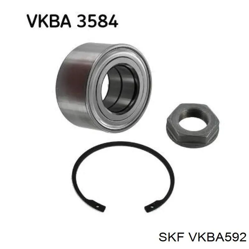 VKBA592 SKF cojinete de rueda trasero