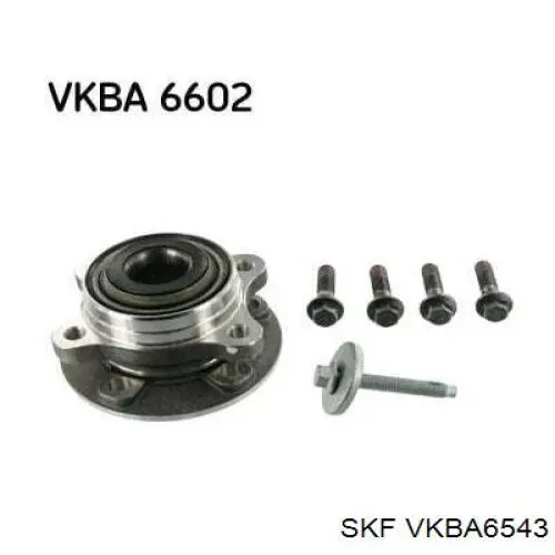 VKBA 6543 SKF cubo de rueda delantero