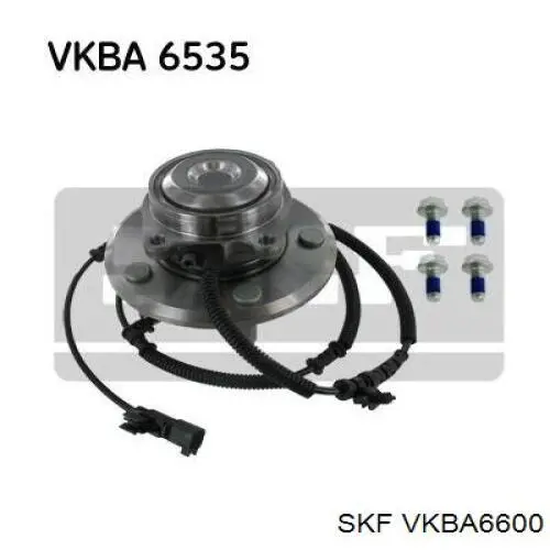 VKBA6600 SKF cubo de rueda trasero
