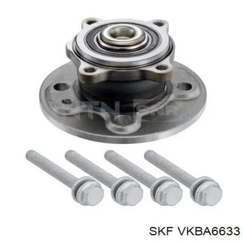 VKBA6633 SKF cubo de rueda trasero