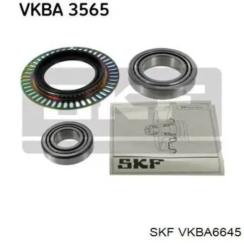 VKBA 6645 SKF cojinete de rueda delantero