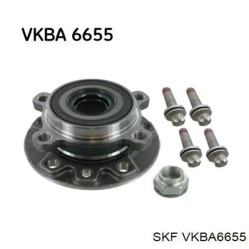 VKBA 6655 SKF cubo de rueda delantero