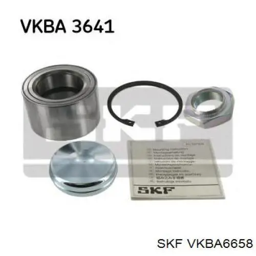 Cojinete de rueda VKBA6658 SKF