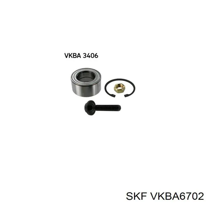 VKBA 6702 SKF cojinete de rueda trasero