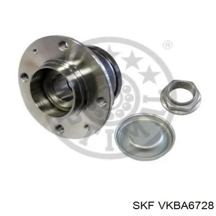 VKBA 6728 SKF cubo de rueda trasero