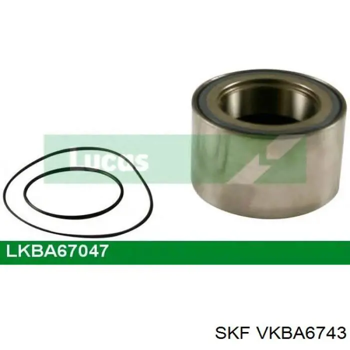 Comprar VKBA6743 SKF Cojinete de rueda trasero