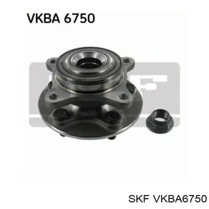 VKBA 6750 SKF cubo de rueda delantero