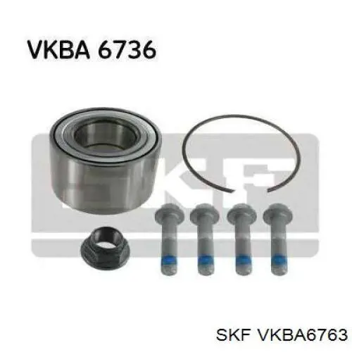 Cubo de rueda trasero derecho SKF VKBA6763 precio, desde 88,57 EUR