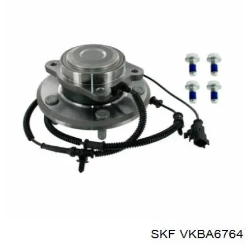 VKBA 6764 SKF cubo de rueda trasero