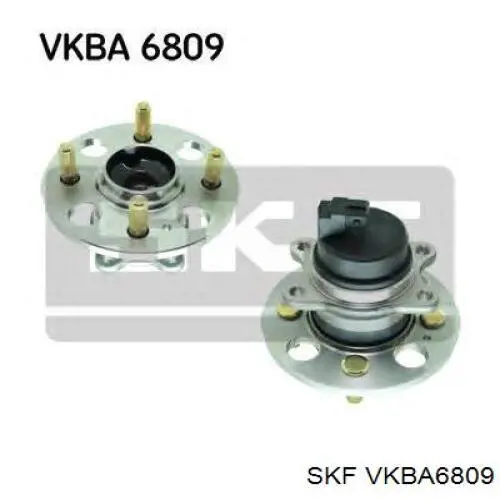 VKBA 6809 SKF cubo de rueda trasero