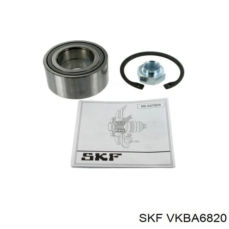 VKBA 6820 SKF cojinete de rueda trasero