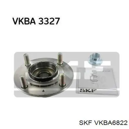 VKBA 6822 SKF cubo de rueda trasero