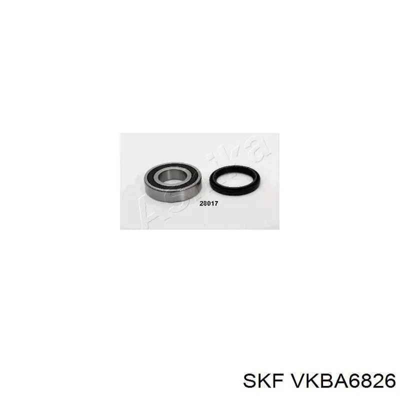 VKBA 6826 SKF cojinete de rueda trasero