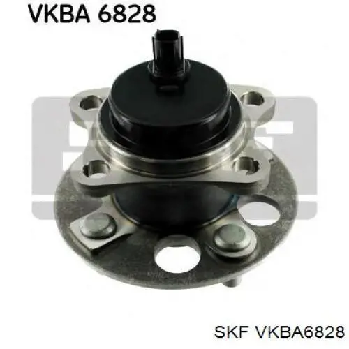 VKBA 6828 SKF cubo de rueda trasero