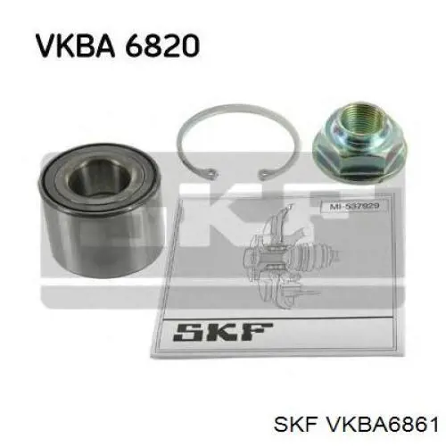 VKBA6861 SKF cubo de rueda trasero