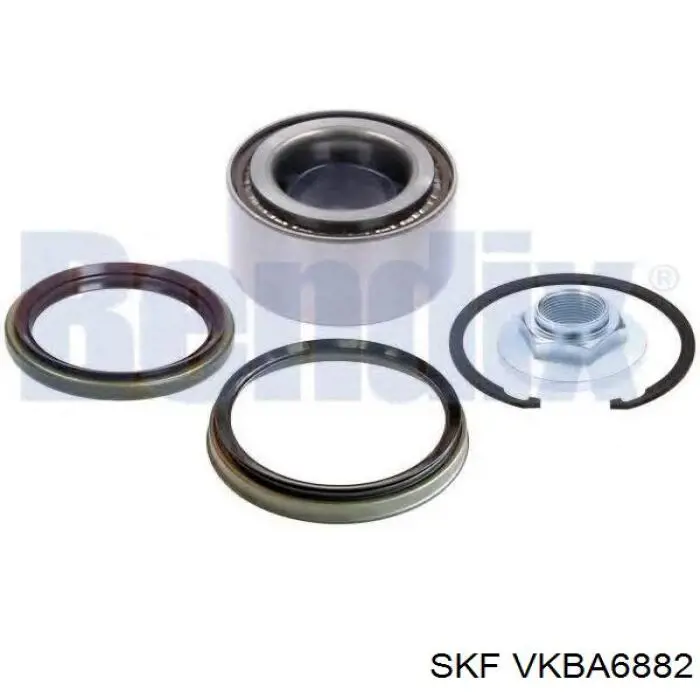 Cojinete de cubo delantero SKF VKBA6882 precio, desde 80,69 EUR