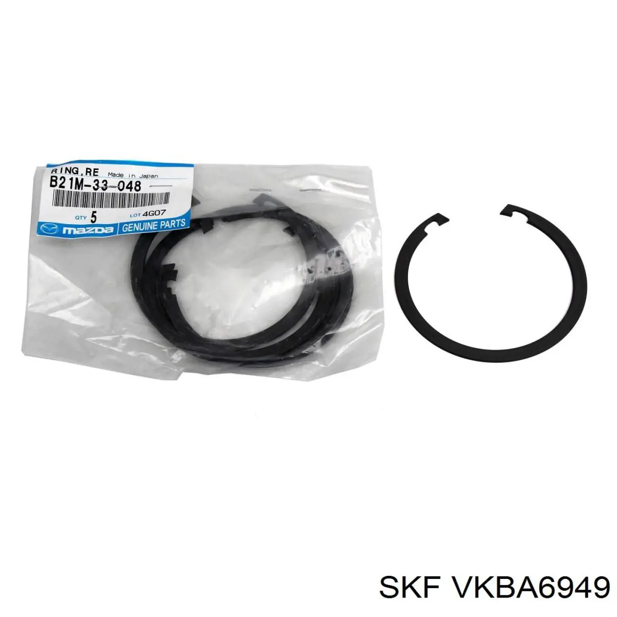 Comprar VKBA6949 SKF Cubo de rueda, Eje trasero