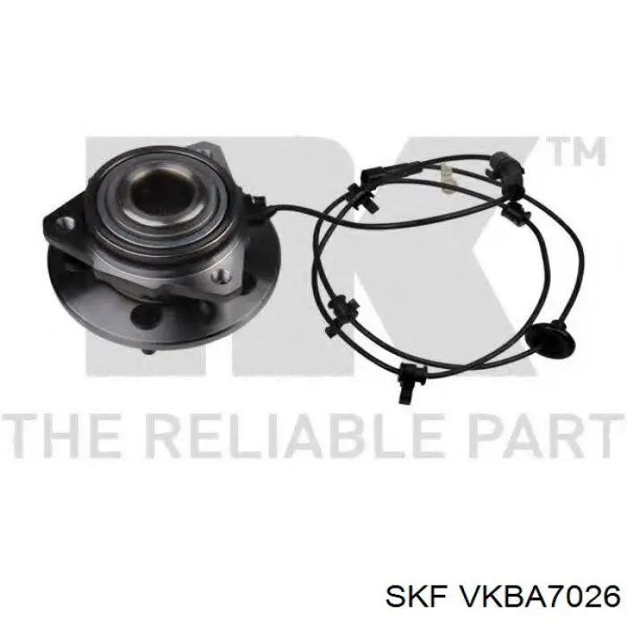 VKBA7026 SKF cubo de rueda delantero