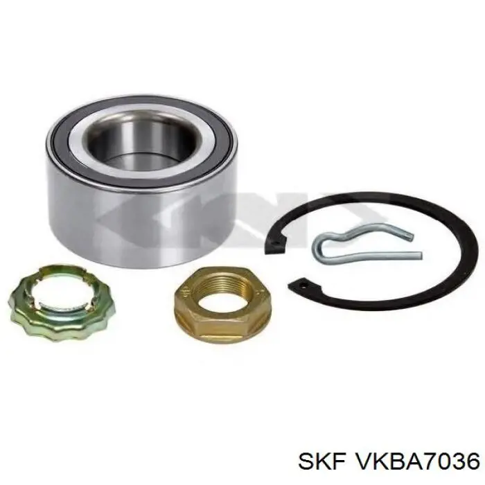 VKBA7036 SKF cojinete de rueda delantero