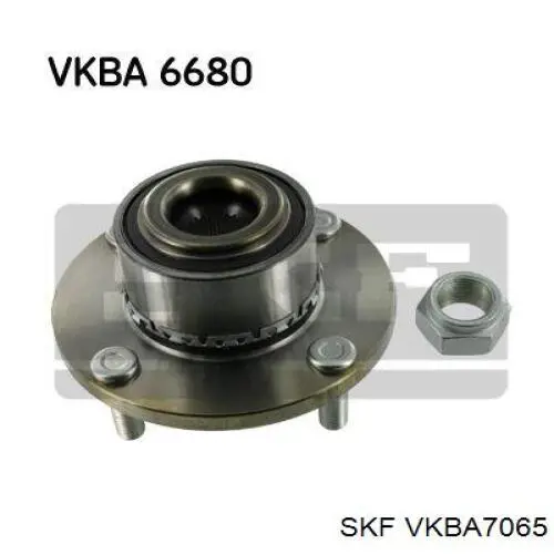 VKBA7065 SKF cojinete de rueda delantero