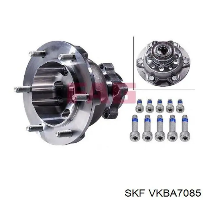 VKBA 7085 SKF cubo de rueda delantero