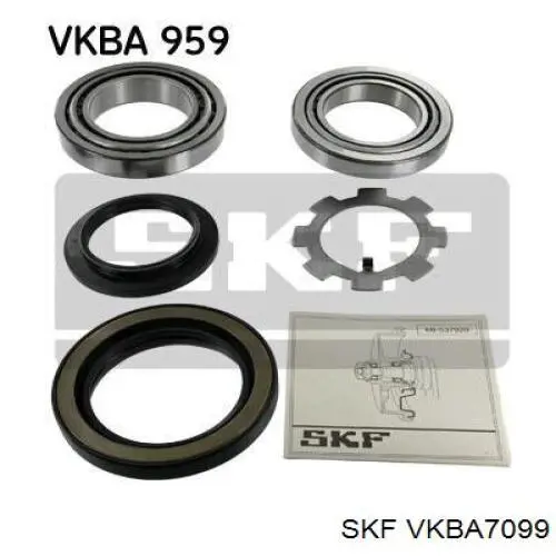 VKBA 7099 SKF cojinete de rueda trasero