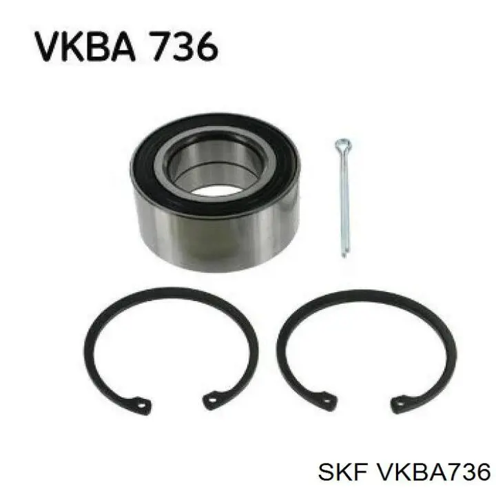 VKBA 736 SKF cojinete de rueda delantero