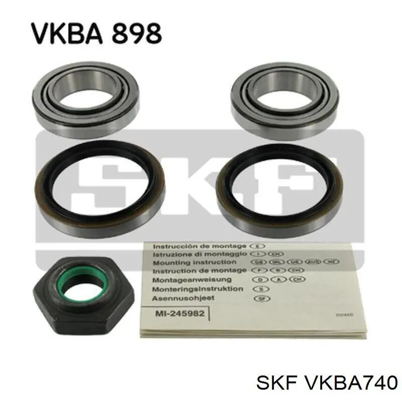 VKBA740 SKF cojinete de rueda delantero