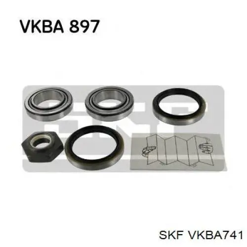 VKBA741 SKF cojinete de rueda delantero