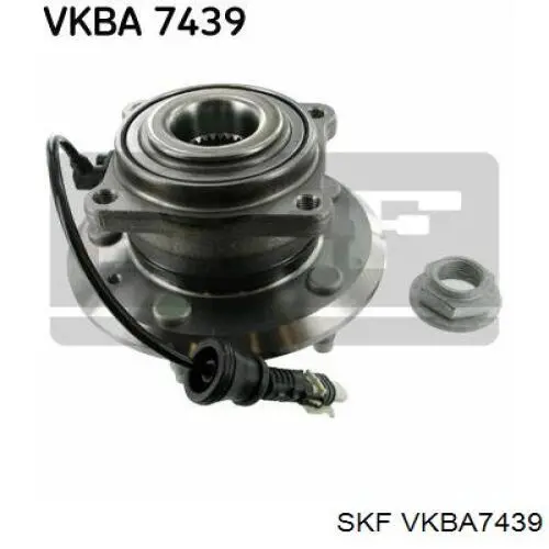 VKBA7439 SKF cubo de rueda trasero