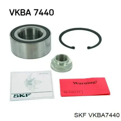 VKBA7440 SKF cojinete de rueda delantero