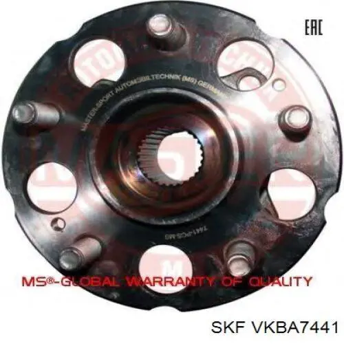 VKBA 7441 SKF cubo de rueda trasero