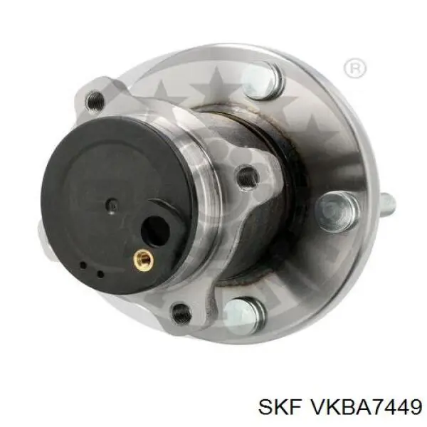 VKBA7449 SKF cubo de rueda trasero