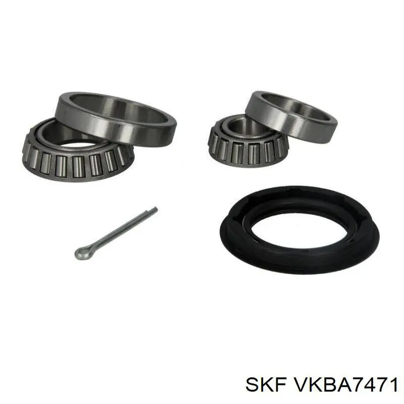 VKBA7471 SKF cubo de rueda trasero