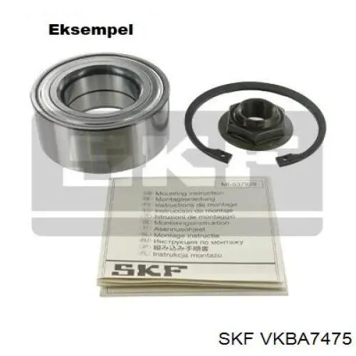 VKBA7475 SKF cojinete de rueda delantero