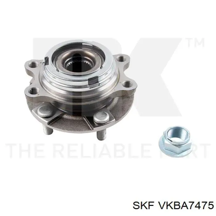 Cojinete de rueda delantero Nissan Terrano 1 WD21