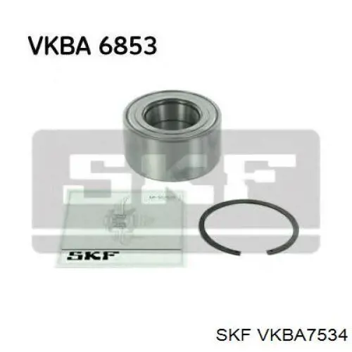 VKBA 7534 SKF cojinete de rueda delantero