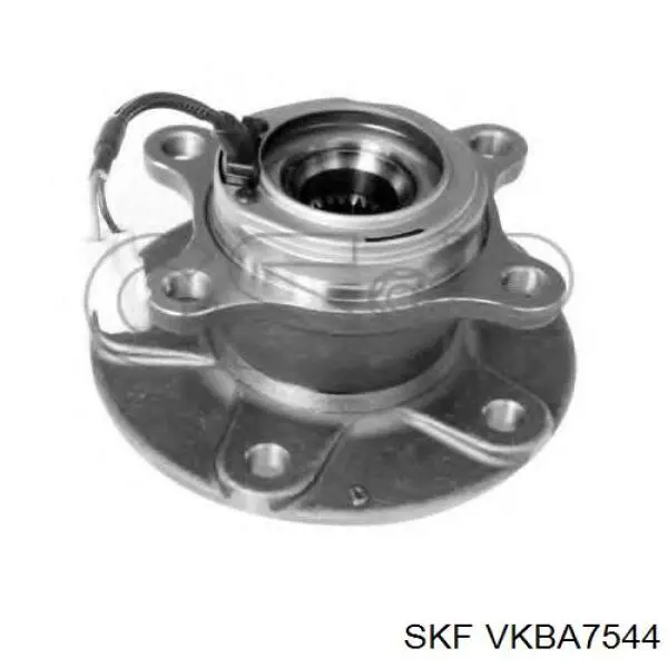 VKBA 7544 SKF cubo de rueda trasero