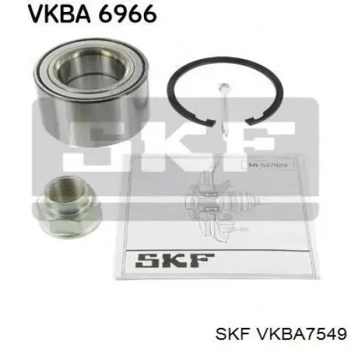 VKBA7549 SKF cojinete de rueda delantero