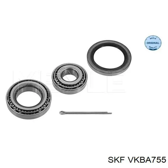 VKBA755 SKF cojinete de rueda trasero