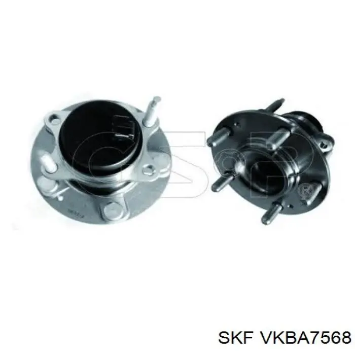 VKBA7568 SKF cubo de rueda trasero