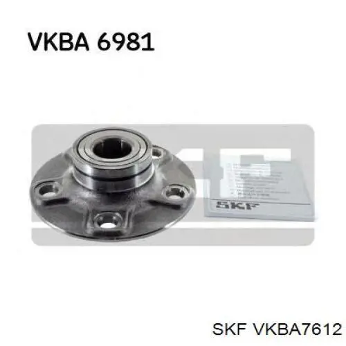 VKBA 7612 SKF cubo de rueda trasero