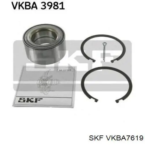 VKBA 7619 SKF cubo de rueda trasero