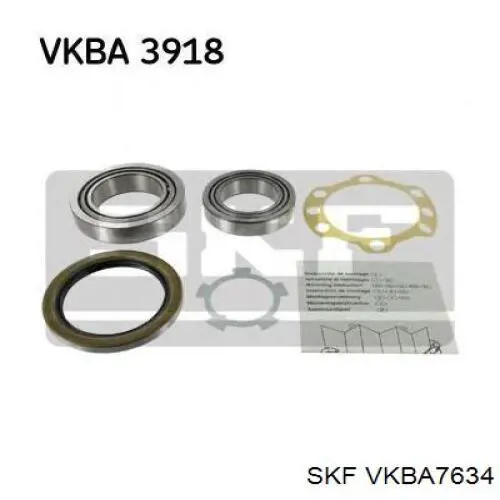 VKBA7634 SKF cojinete de rueda trasero