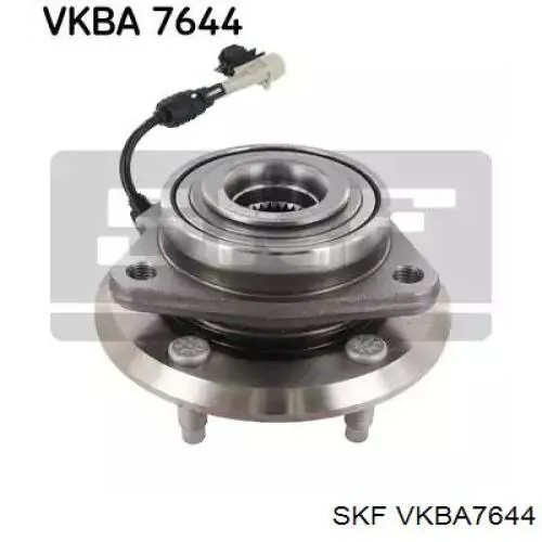 VKBA7644 SKF cubo de rueda delantero
