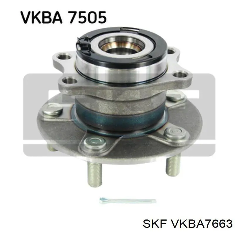 VKBA 7663 SKF cubo de rueda trasero