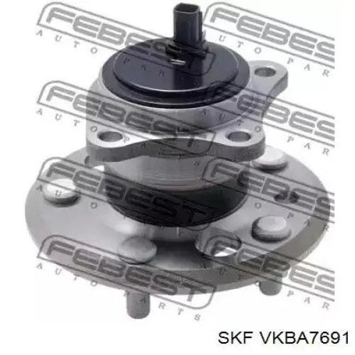 VKBA 7691 SKF cubo trasero izquierdo