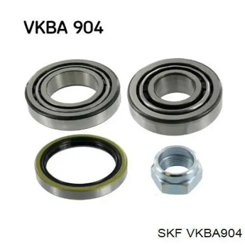 VKBA904 SKF cojinete de rueda trasero