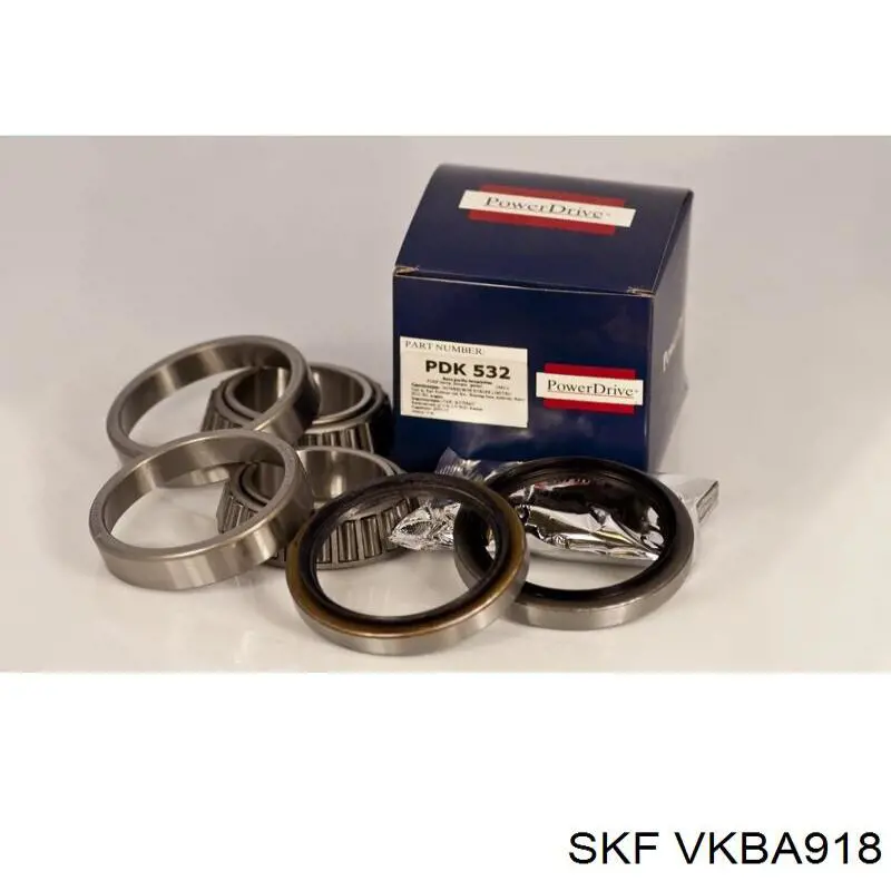 VKBA918 SKF cojinete de rueda trasero